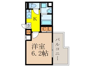 Ｄｉｍｕｓ新大阪の物件間取画像